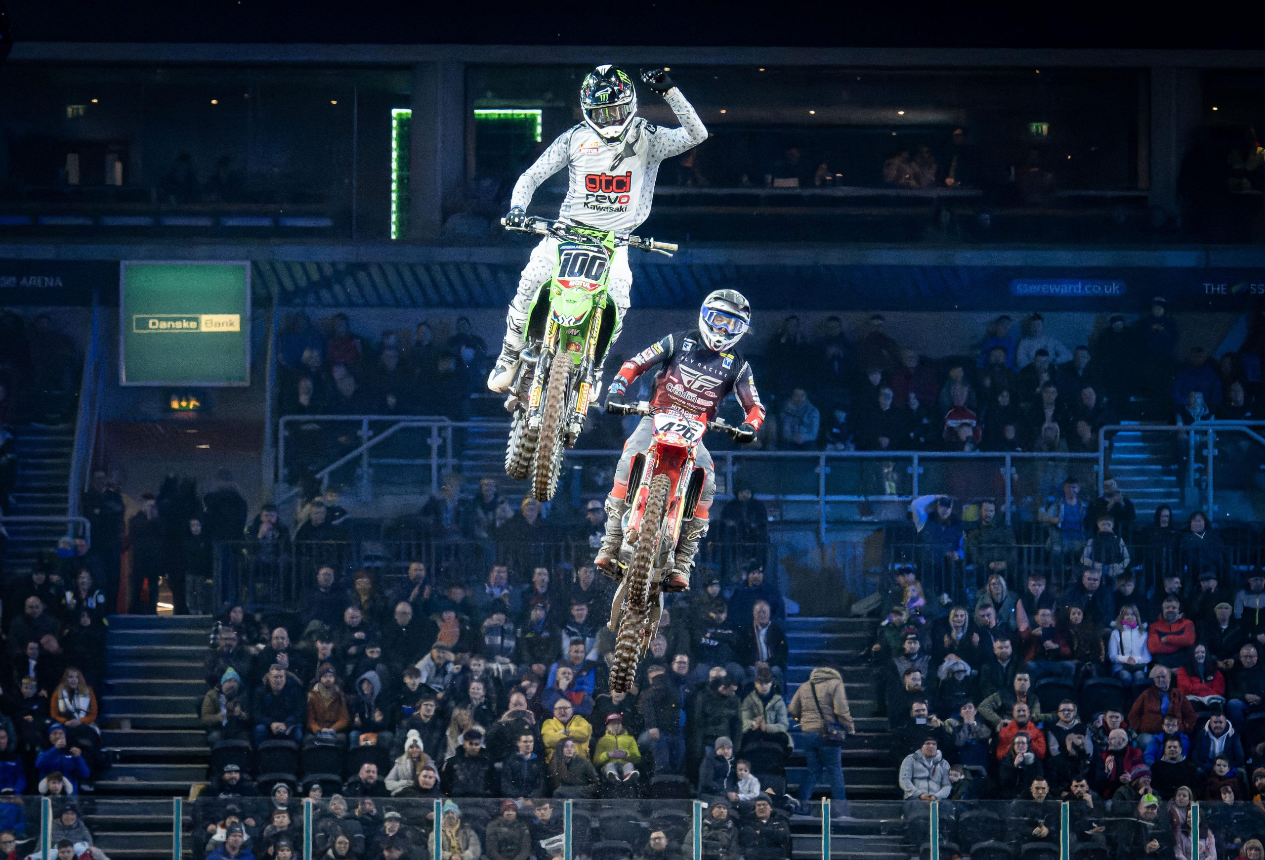 SEARLE STORMS TO BELFAST ARENACROSS VICTORY