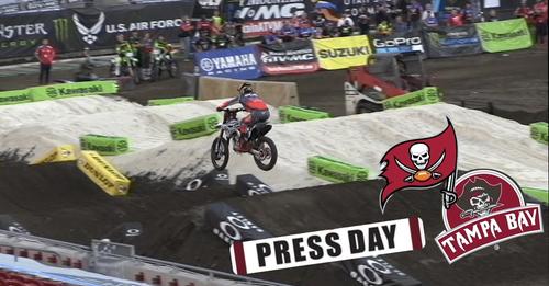 RAW CLIPS FROM TAMPA PRESS DAY WITH DEAN WILSON