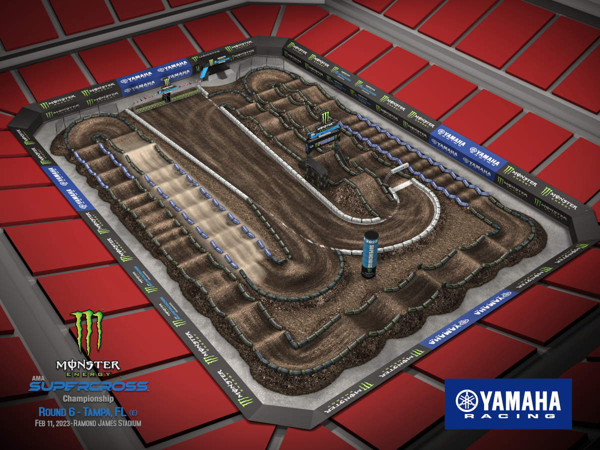 TAMPA SX TRACK MAP