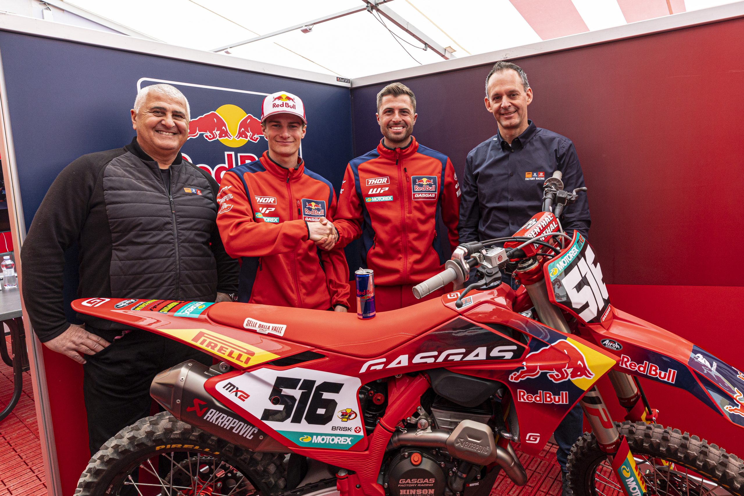 RED BULL GASGAS FACTORY RACING AND SIMON LANGENFELDER AGREE TO NEW DEAL