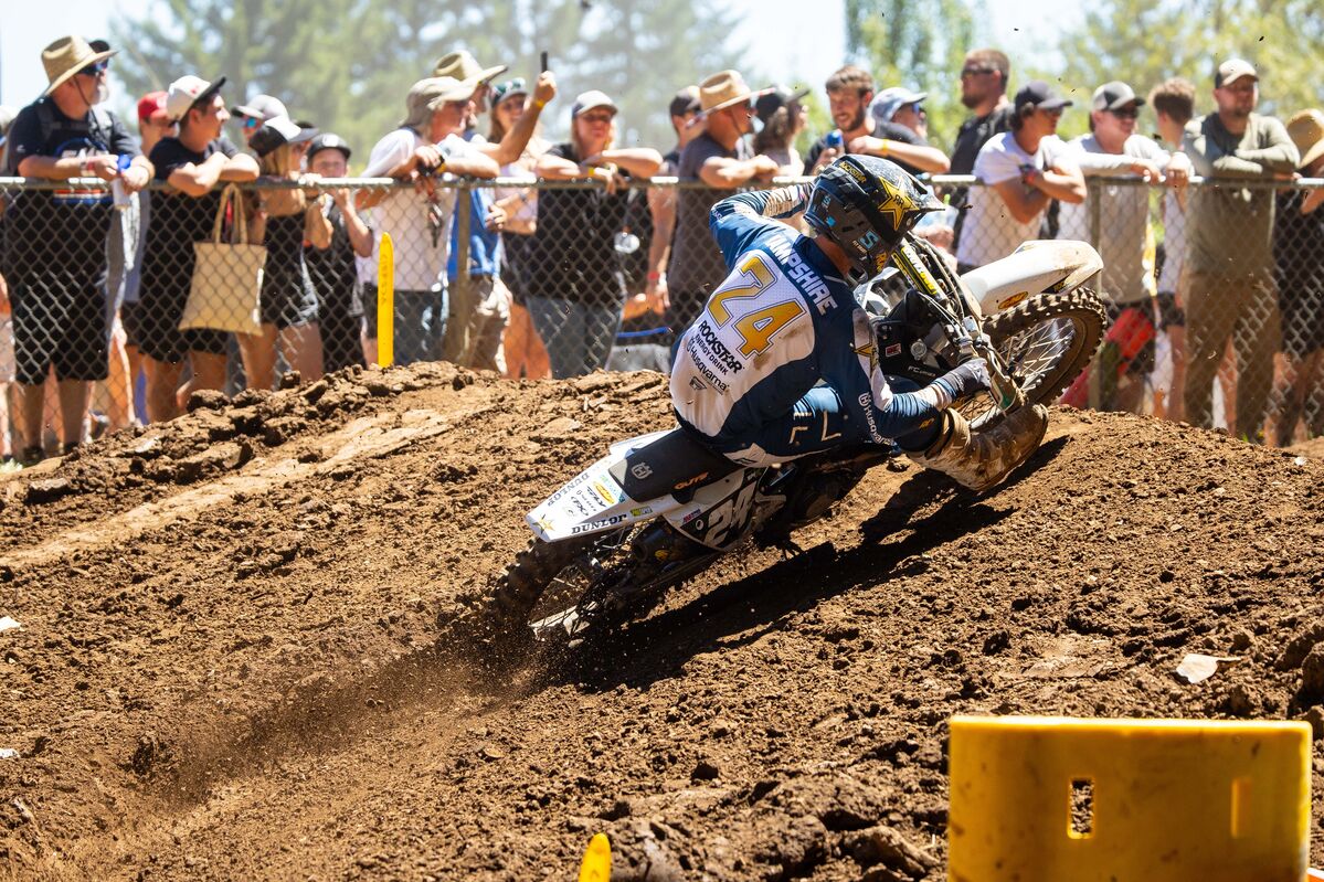RJ Hampshire delivered fourth overall at Washougal