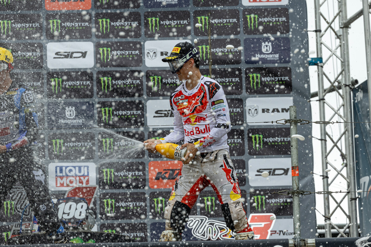 More Grand Prix trophies as Red Bull KTM push through the rain in France