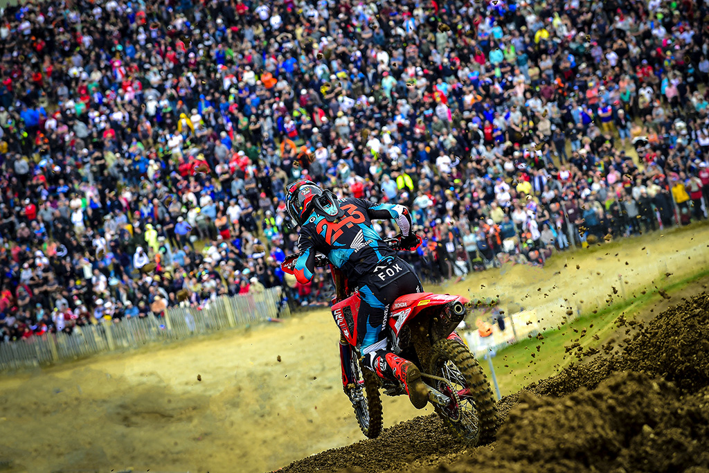 Unpredictable weather hits MXGP again as Tim Gajser and Lucas Coenen emerge victorious in France