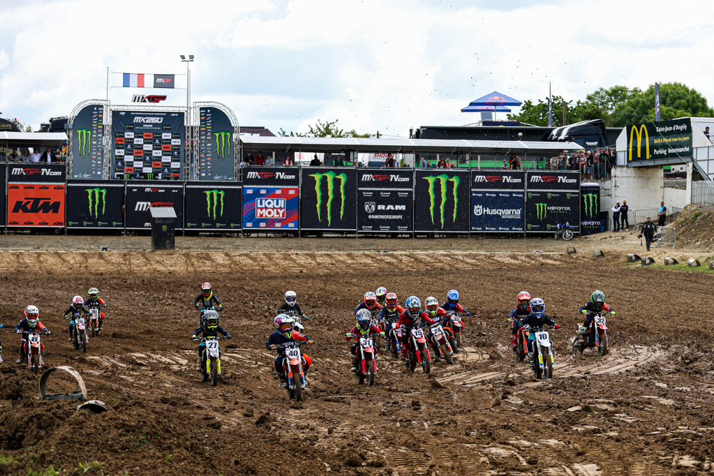Victory at home for Lucas Bos at opening round of 2024 Junior E-Motocross Series in France