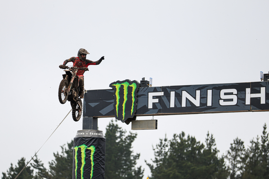 Solid Mancini gets his second overall win of the season in Galicia in the EMX125 Presented by FMF Racing