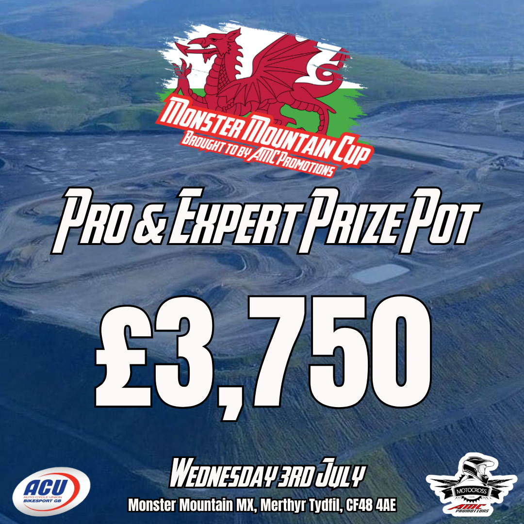 £3,750 Prize Fund for Pro & Expert Class at the Monster Mountain Cup