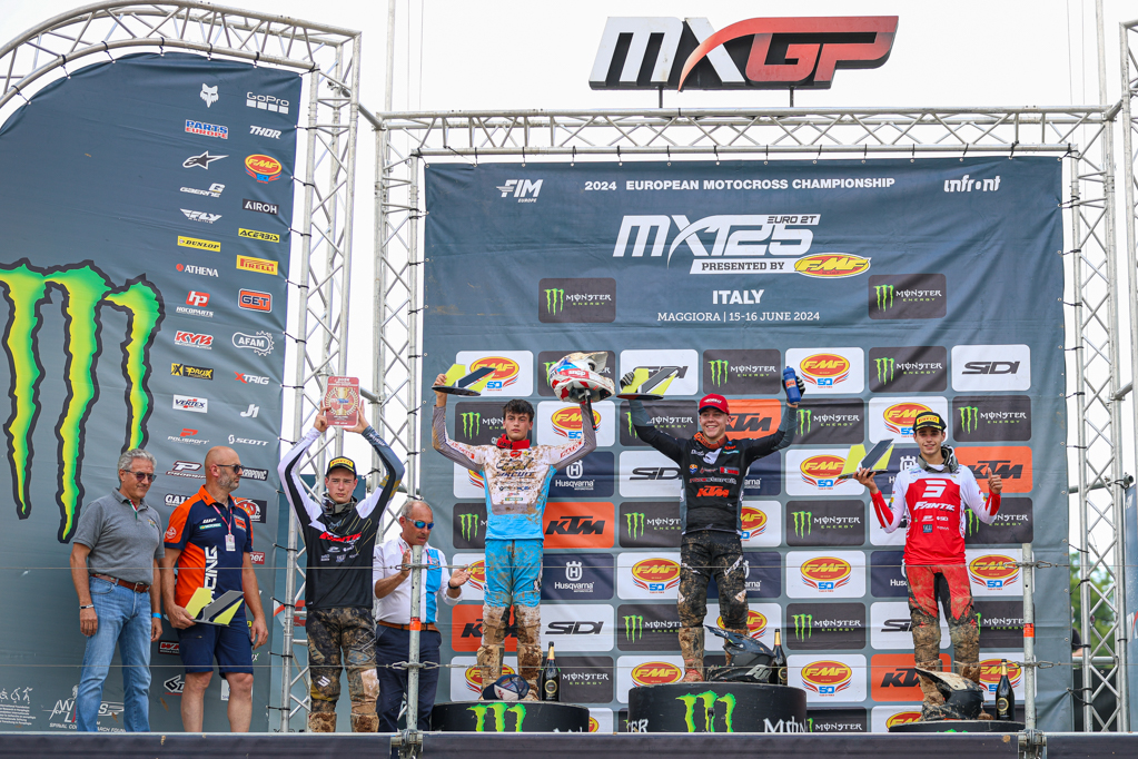 Doensen rises above to get victorious at Maggiora for the 7th round of the EMX125 Presented by FMF Racing