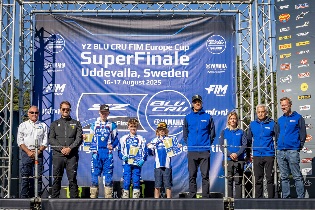 Stock and Coppins victorious as 2025 YZ BLU CRU Superfinale concludes in Uddevalla