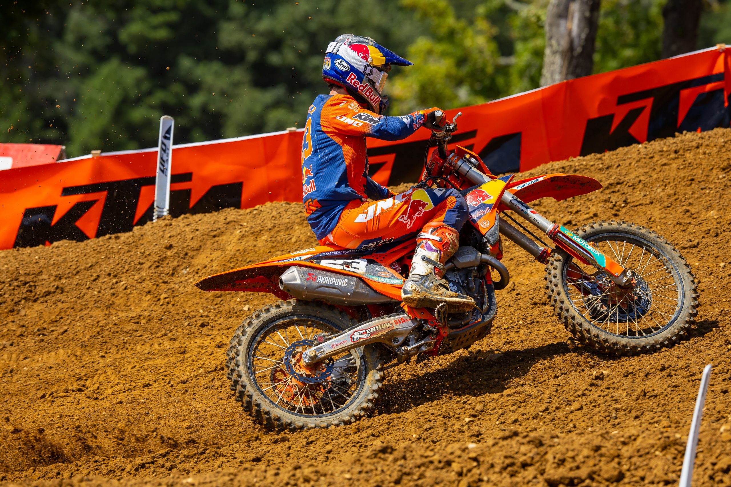 Challenging end to Pro Motocross for Red Bull KTM Factory Racing at Budds Creek