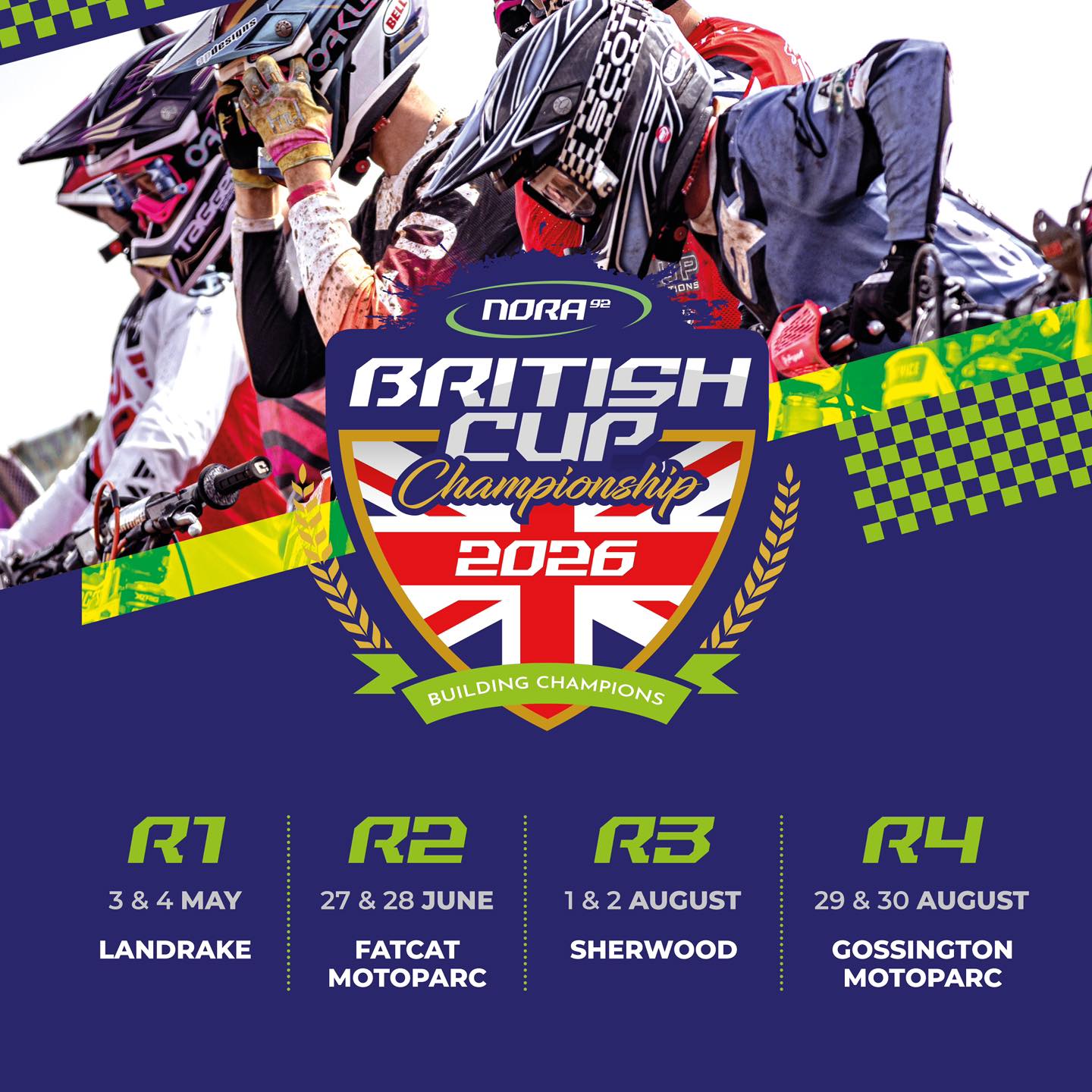 2026 Dates & Venues confirmed for the NORA92 British Cup