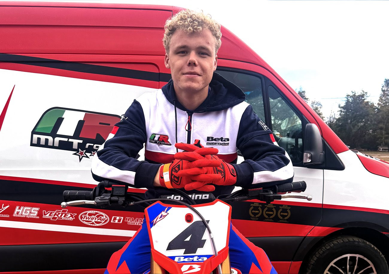 Rick Elzinga signs with Team Beta MRT Racing for 2026