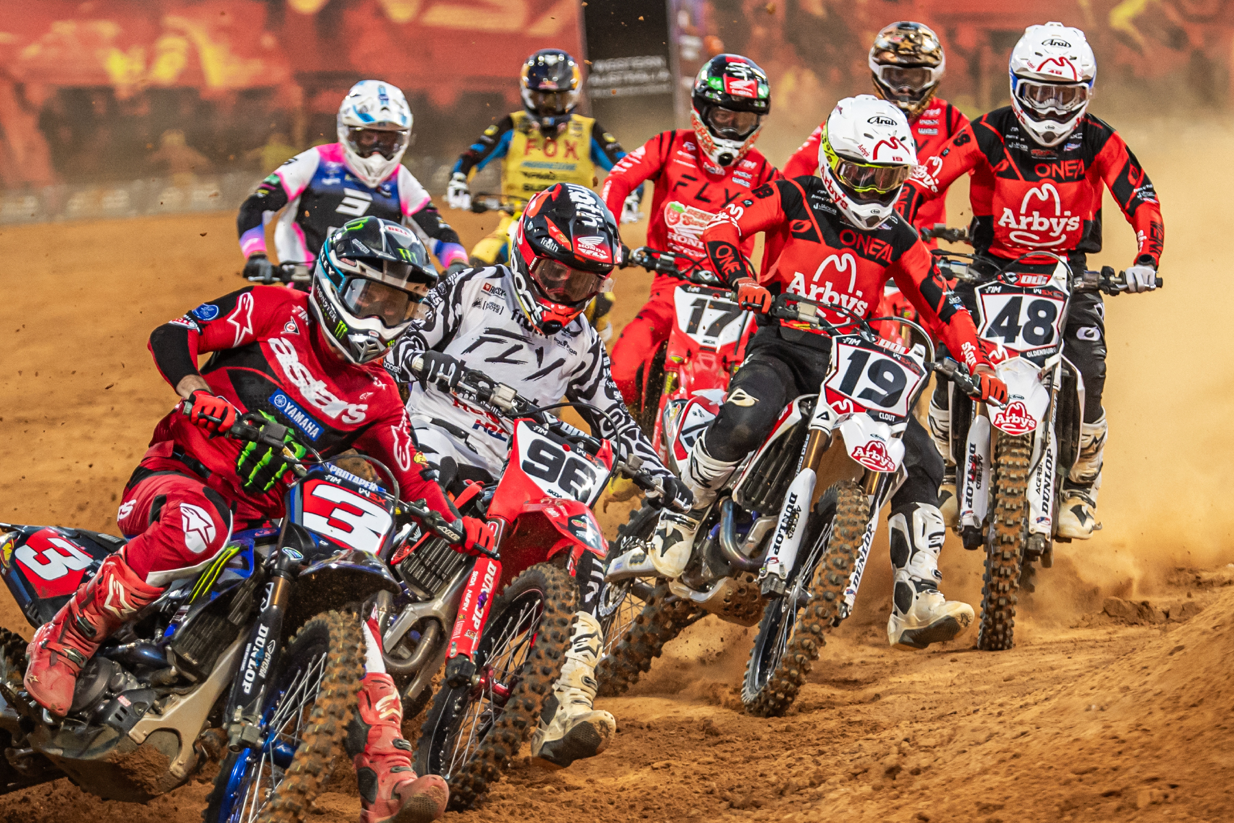 Rider Line-Up Updates Announced Ahead of 2025 FIM World Supercross Championship Opener