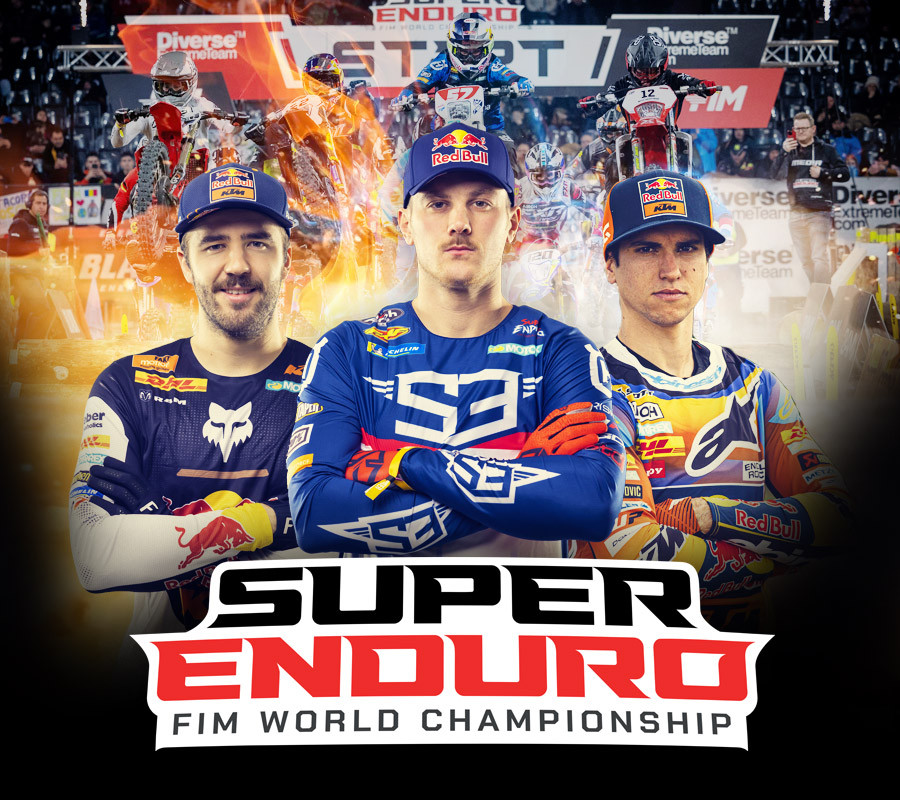 Three World Champions under one SuperEnduro Roof!