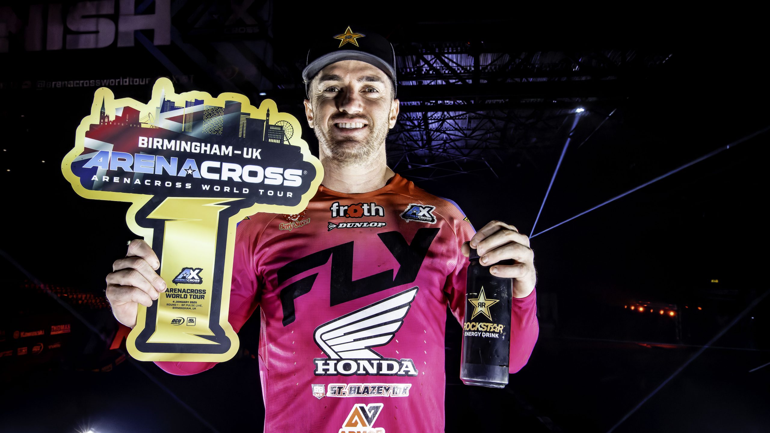 Dean Wilson – set to defend UK Arenacross Title