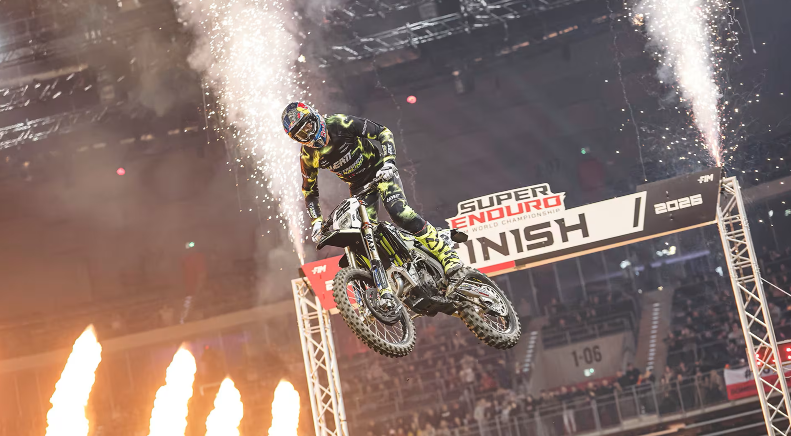 Jonny Walker opens 2026 SuperEnduro season with runner-up result in Poland
