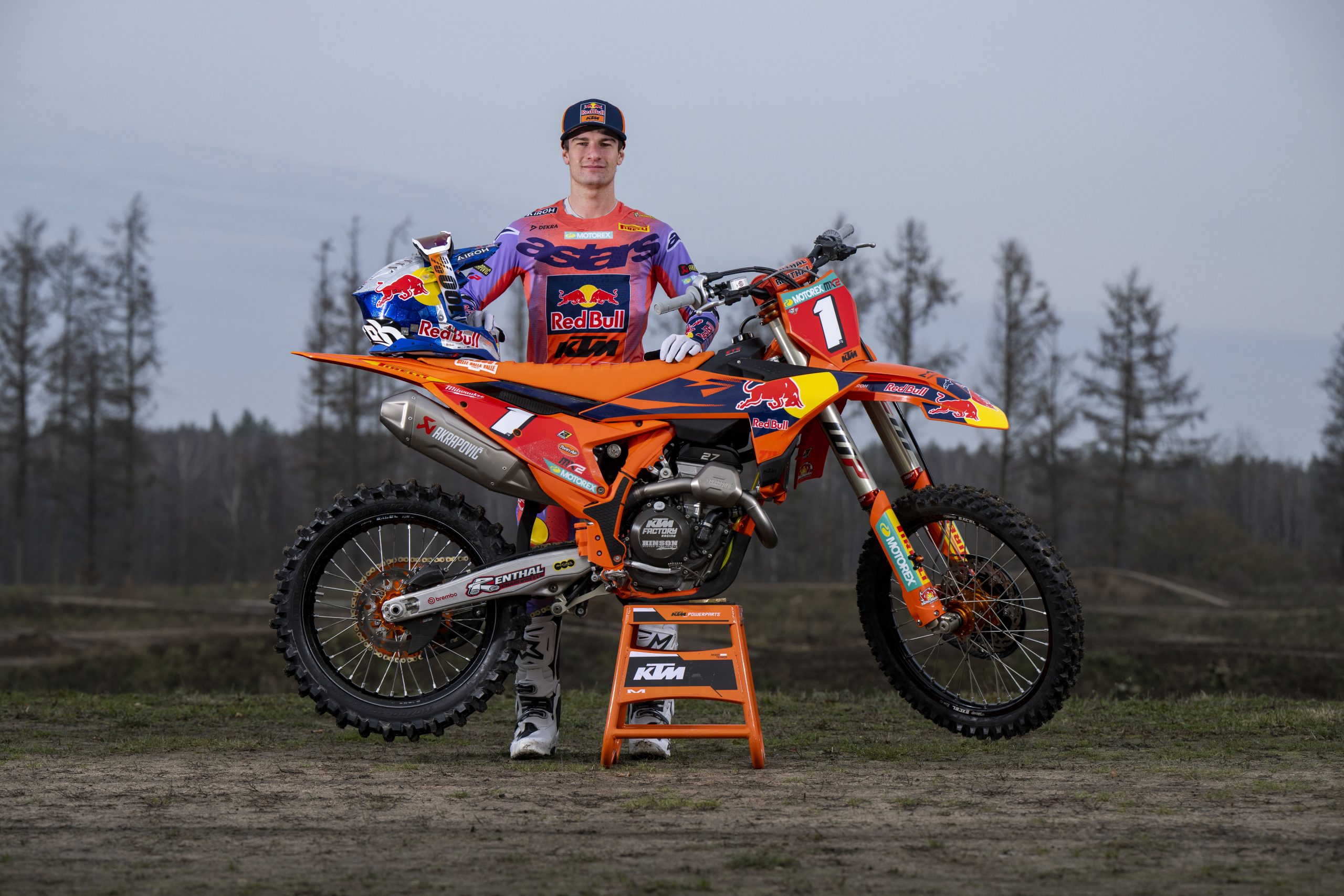 Laengenfelder transitions to Red Bull KTM Factory Racing for 2026 MX2 title defence